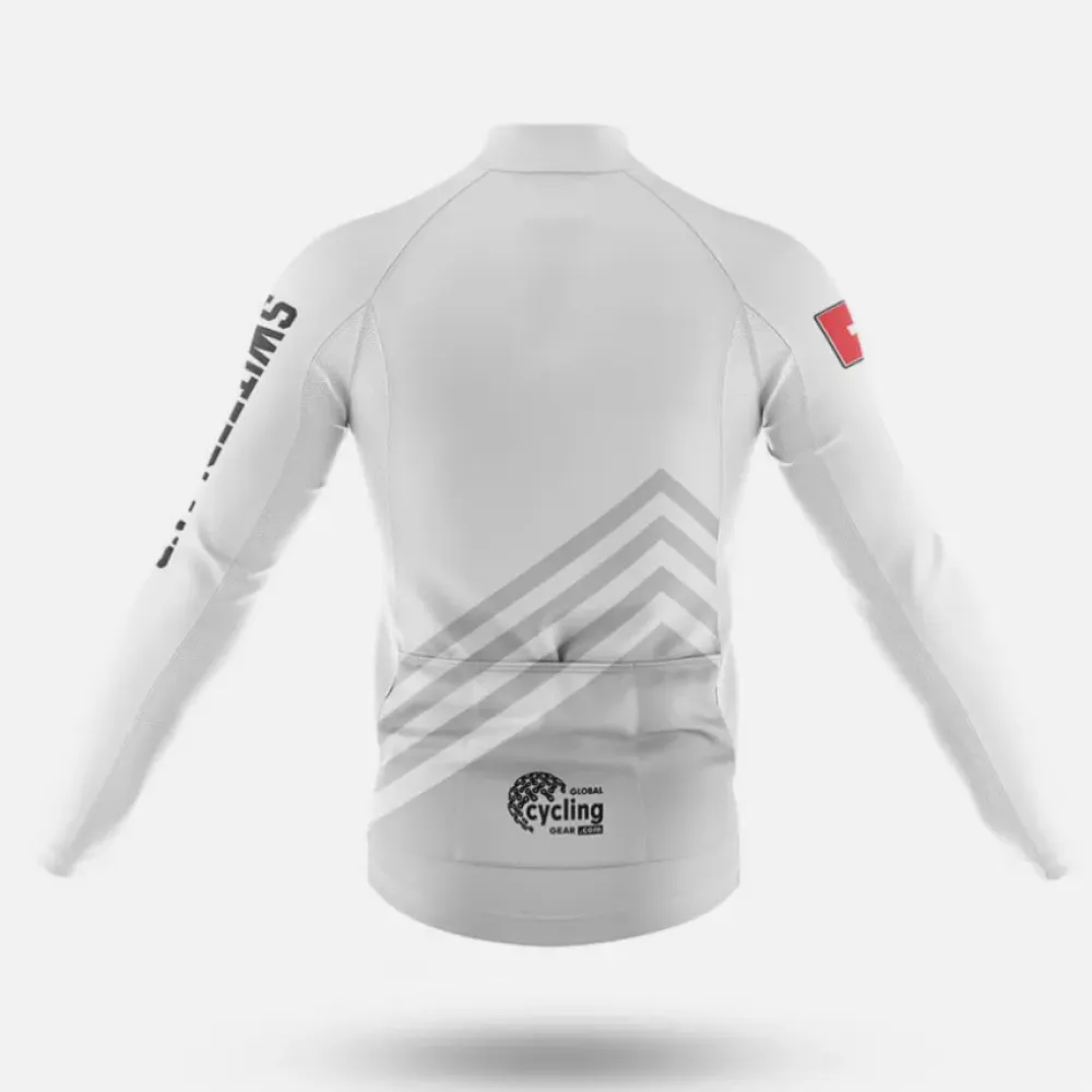 Switzerland S5 Cycling Kit Full Set White/Black/Grey