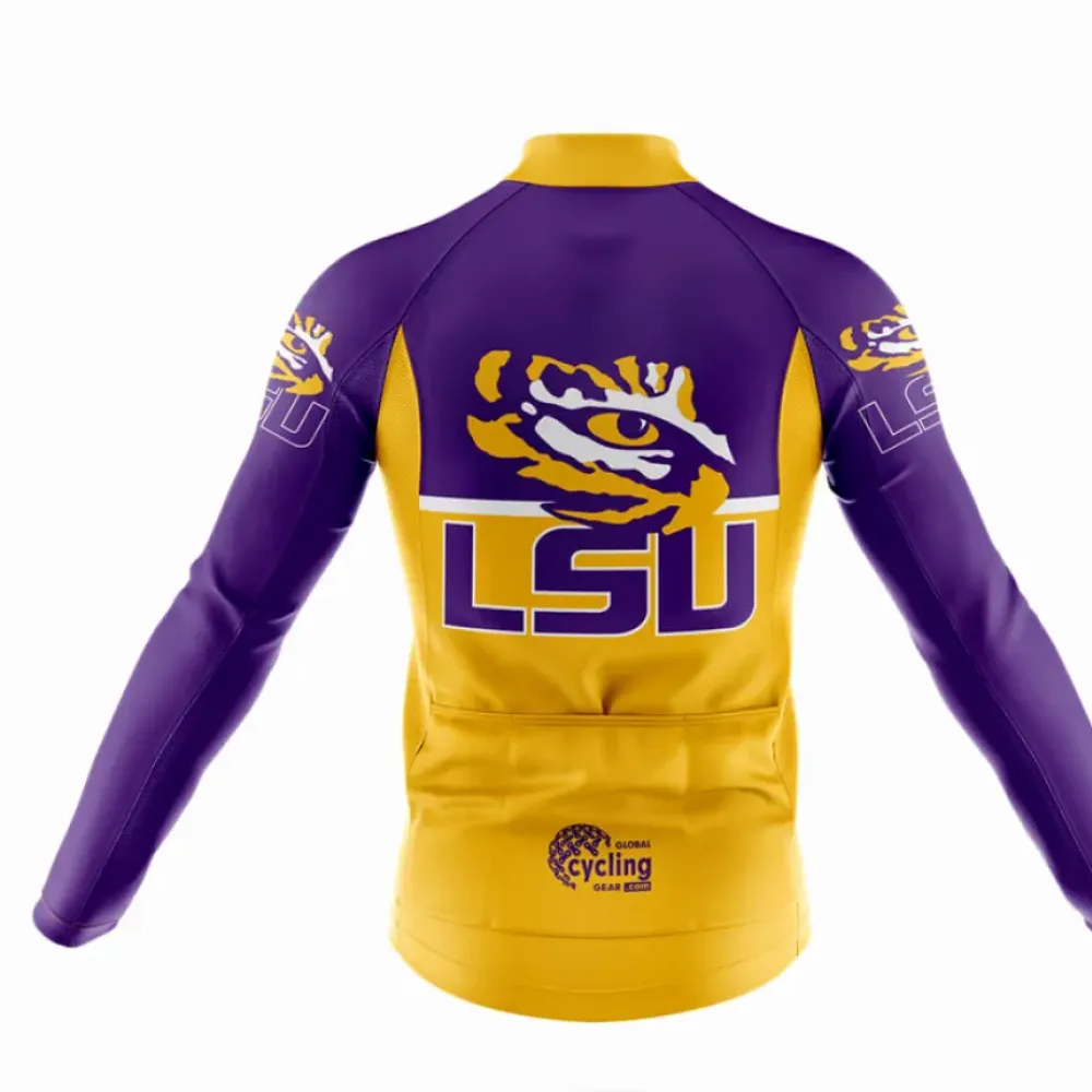 LSU Tigers Eye Cycling Bibs //