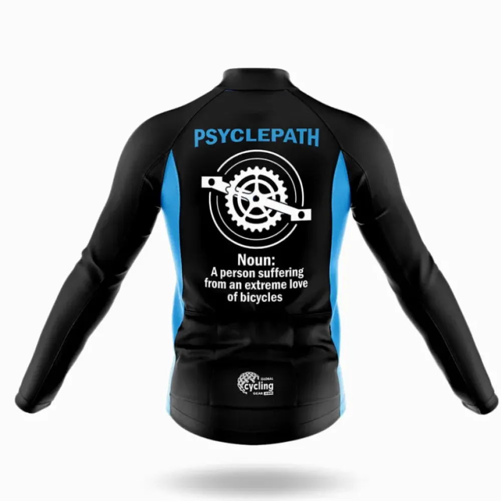 Psyclepath Bibs Breathable Black/Blue/White