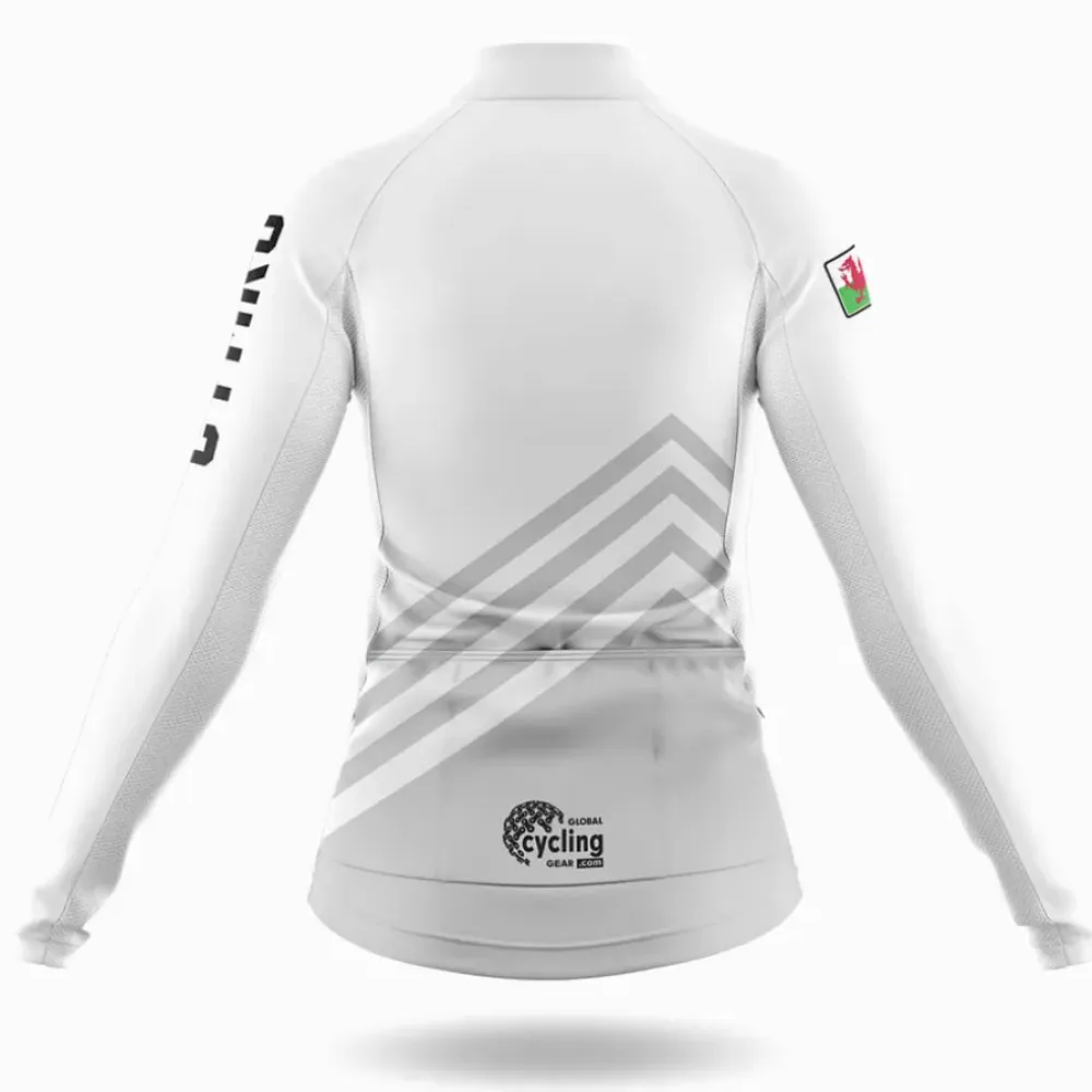 Cymru S5 White Cycling Shorts
