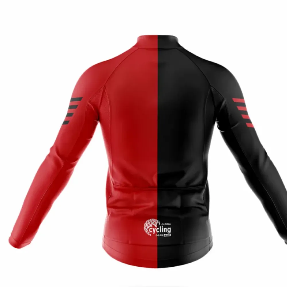 Cycling Bibs Breathable Black/Red/White