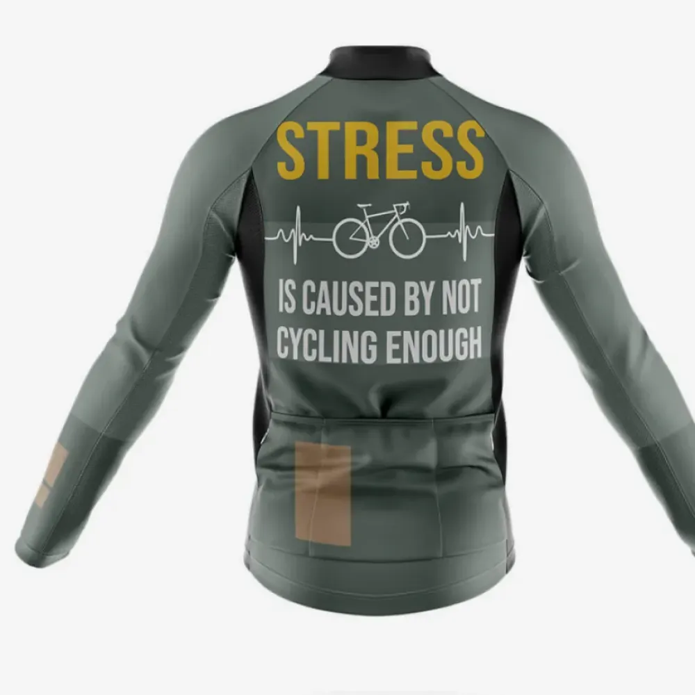 Cycling Gear Men's Bibs Comfortable Gray/White/Black