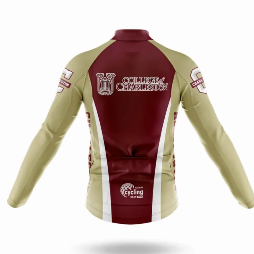 College of Charleston Cycling Bibs Comfortable Black/Gold/White