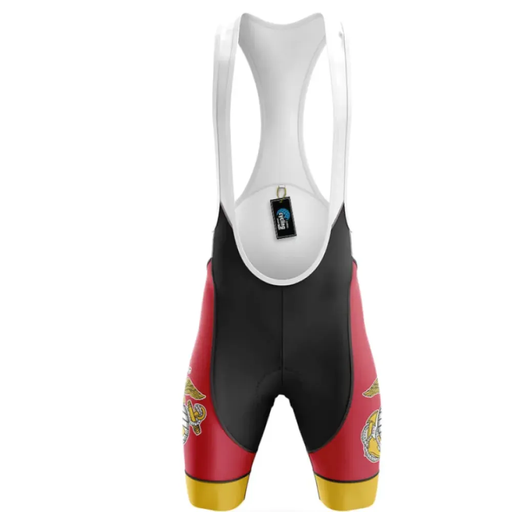 USMC Cycling Kit Military Red/Yellow/Black