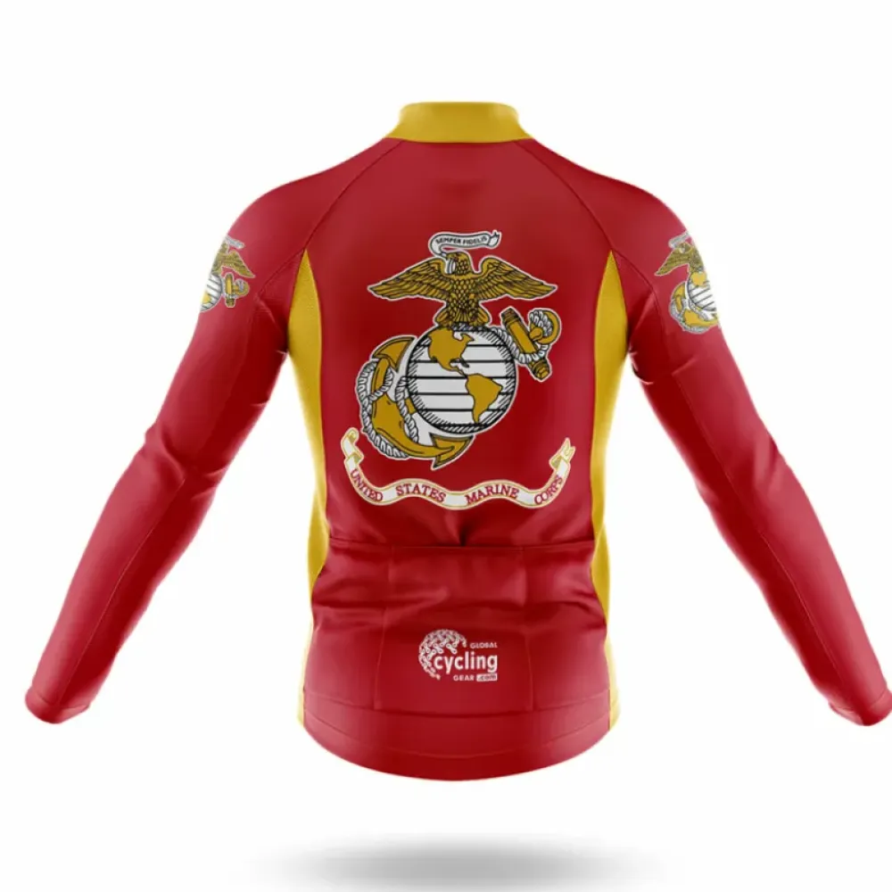 USMC Cycling Kit Military Red/Yellow/Black