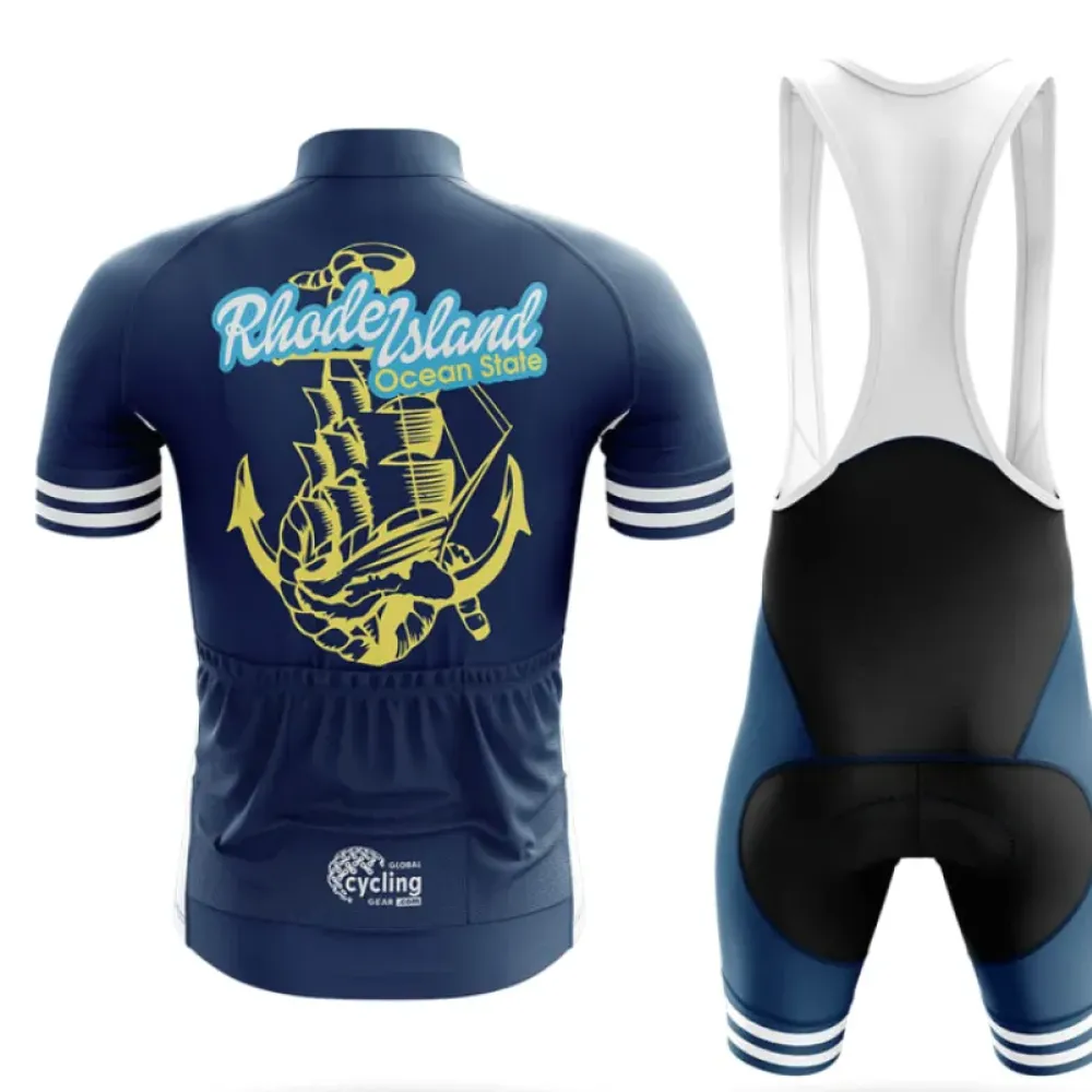 Cycling Bibs Rhode Island Symbol //
