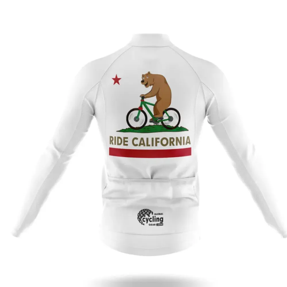Cycling Bibs Comfortable White/Black/Red