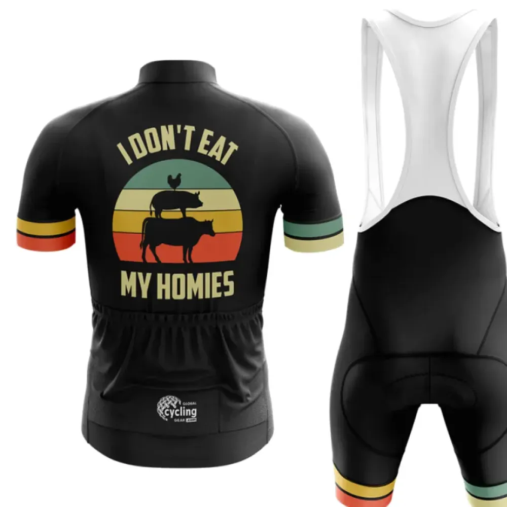 Cycling Bibs Comfortable Black/Gold/White