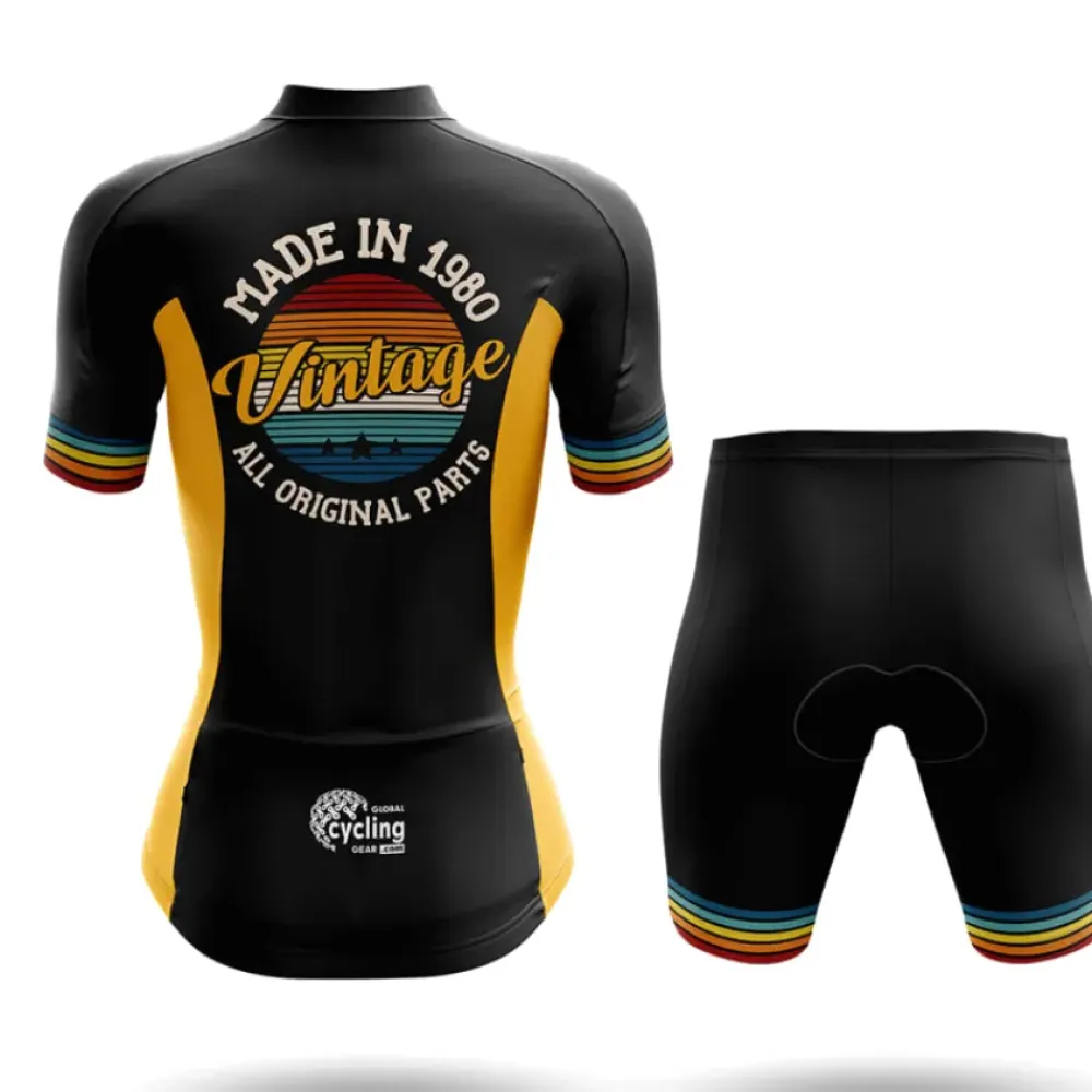 Vintage Custom Retro All Original Parts Yellow/Black/Gold