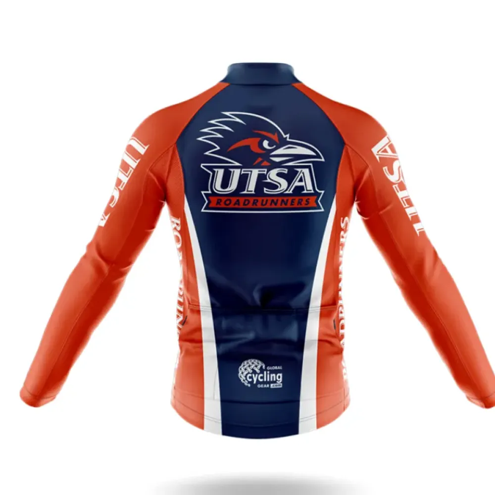 University of Texas San Antonio Cycling Bibs Comfortable Black/Orange/White