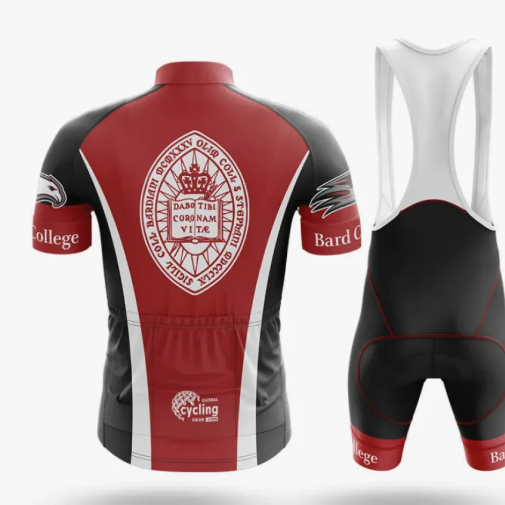 Bard College Cycling Kit Full Set Red/Black/White