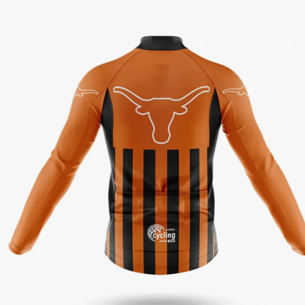 Texas Longhorns Cycling Kit Full Set Orange/Black/White