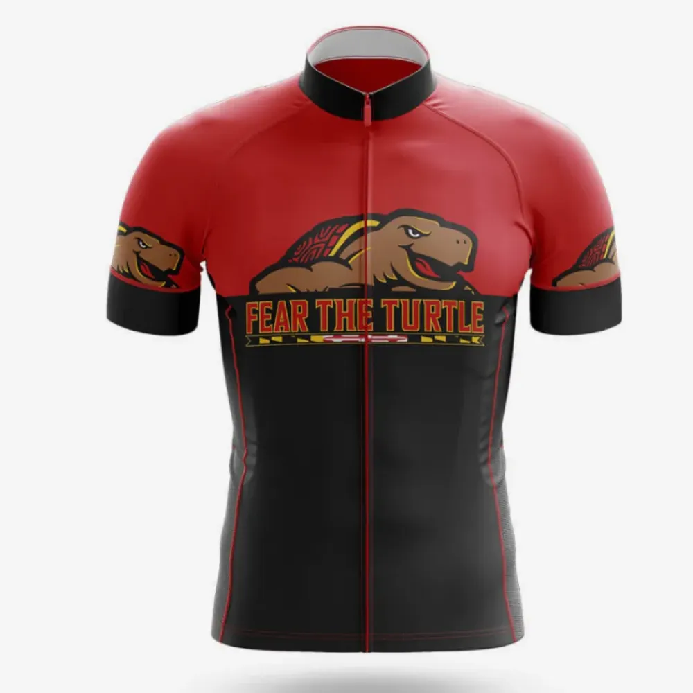 Fear The Turtle Cycling Kit Bold Red/Black/White