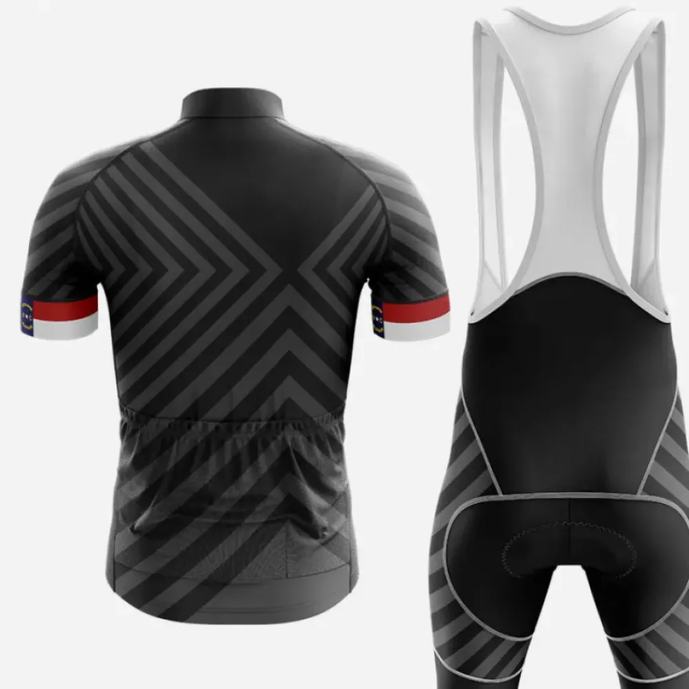 North Carolina V13 Black Cycling Bibs //
