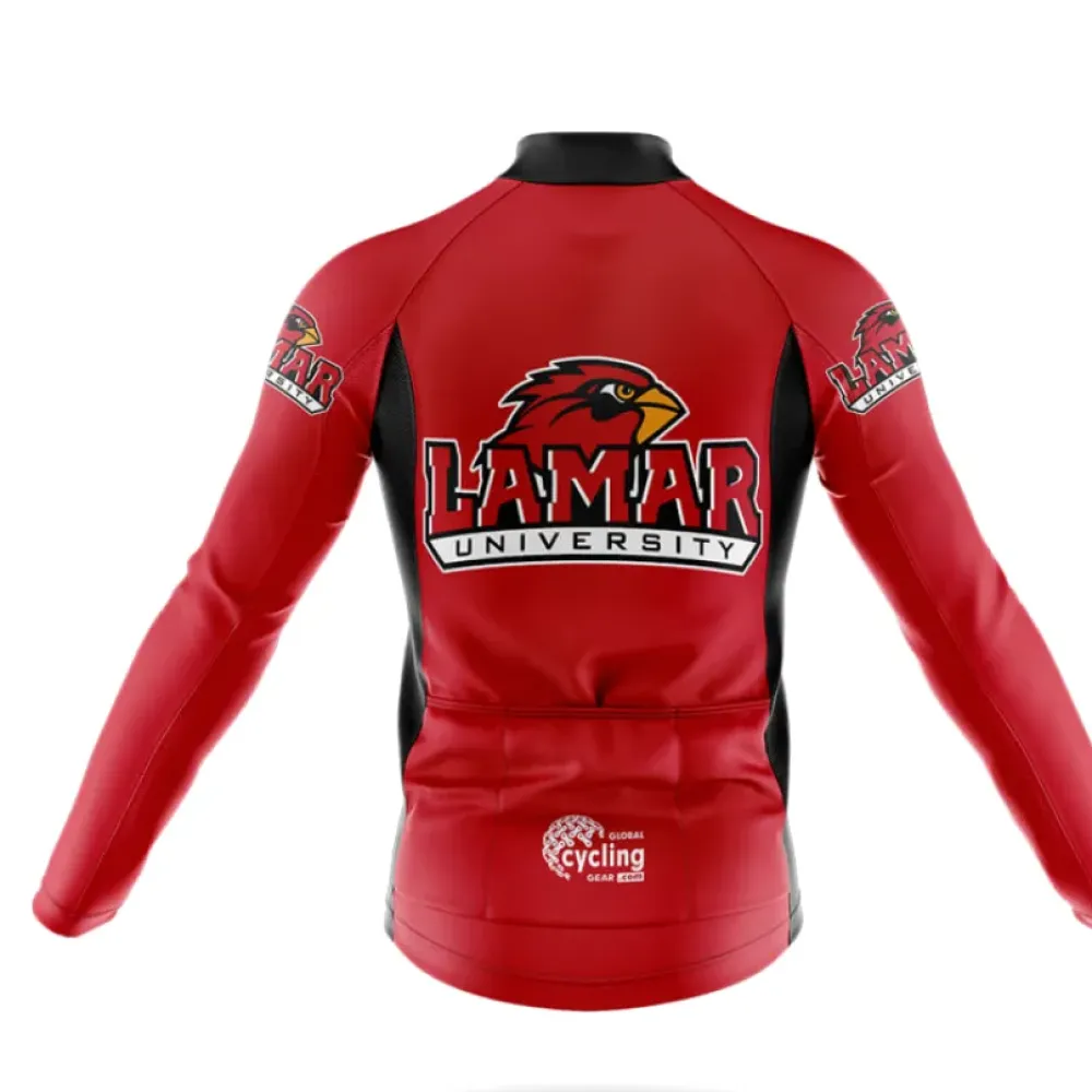 Lamar Cardinals Cycling Jersey Red/Black/Grey