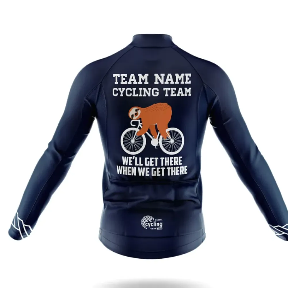Cycling Bibs Custom Team Name Navy/White/Black