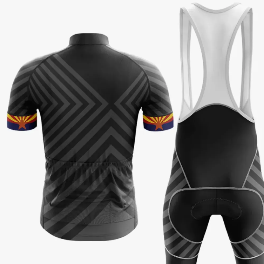Arizona V13 Black Cycling Kit Full Set Black/White/Grey