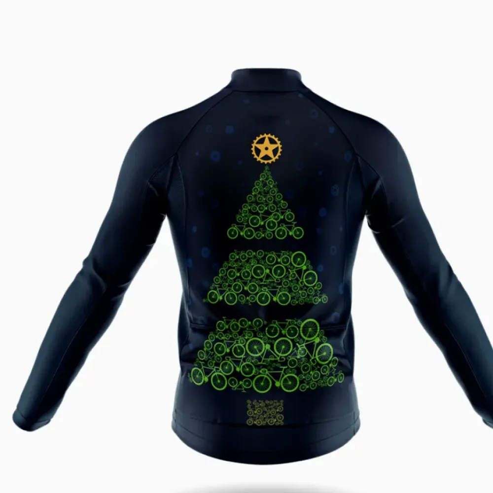 Global Cycling Club Bicycle Christmas Tree Black/Green/White