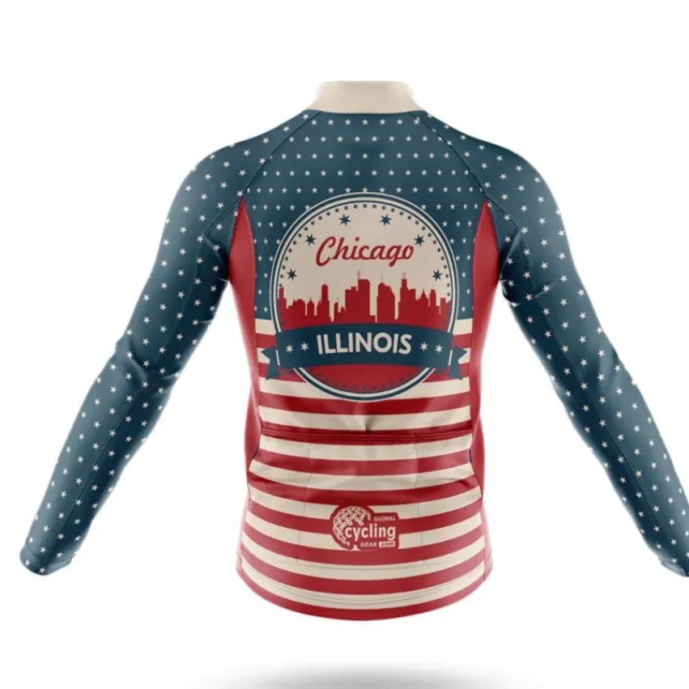 RetroSpin Chicago Jersey Stars/Stripes/Red