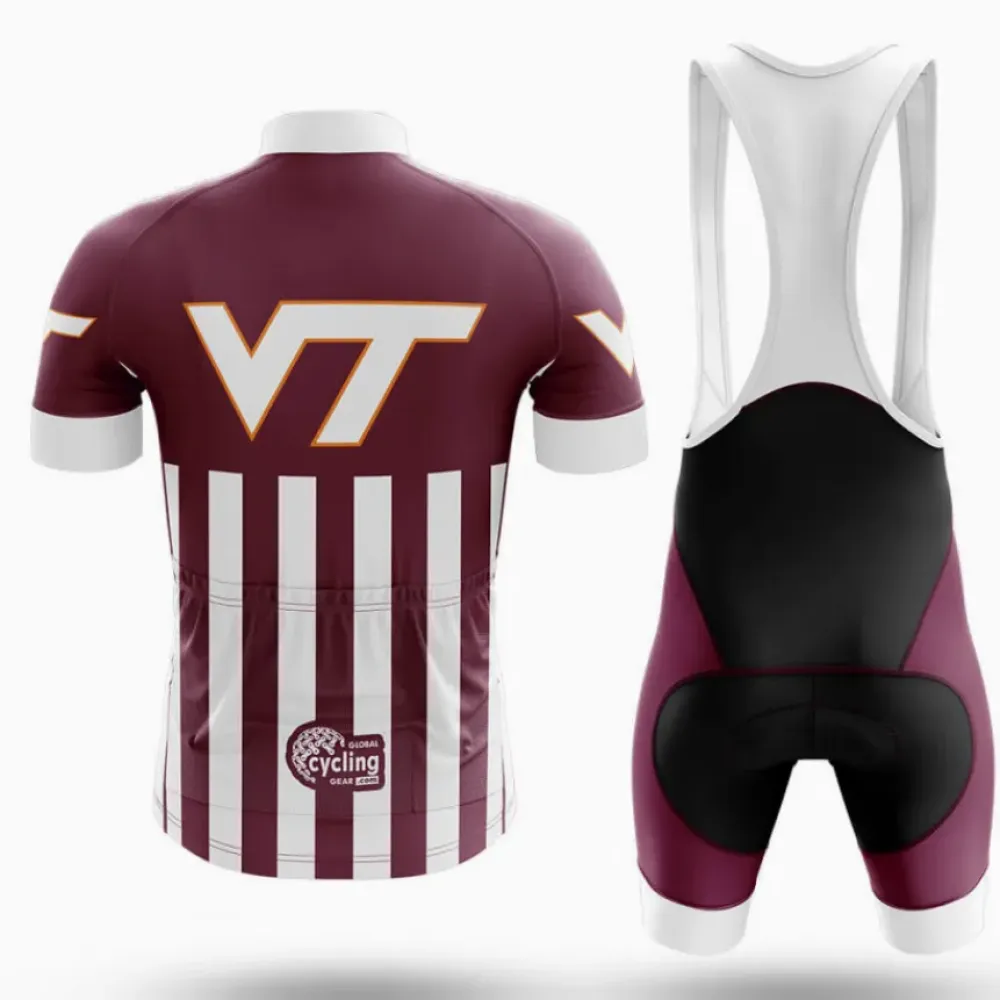 Virginia Tech USA Cycling Jersey Maroon/White/Grey