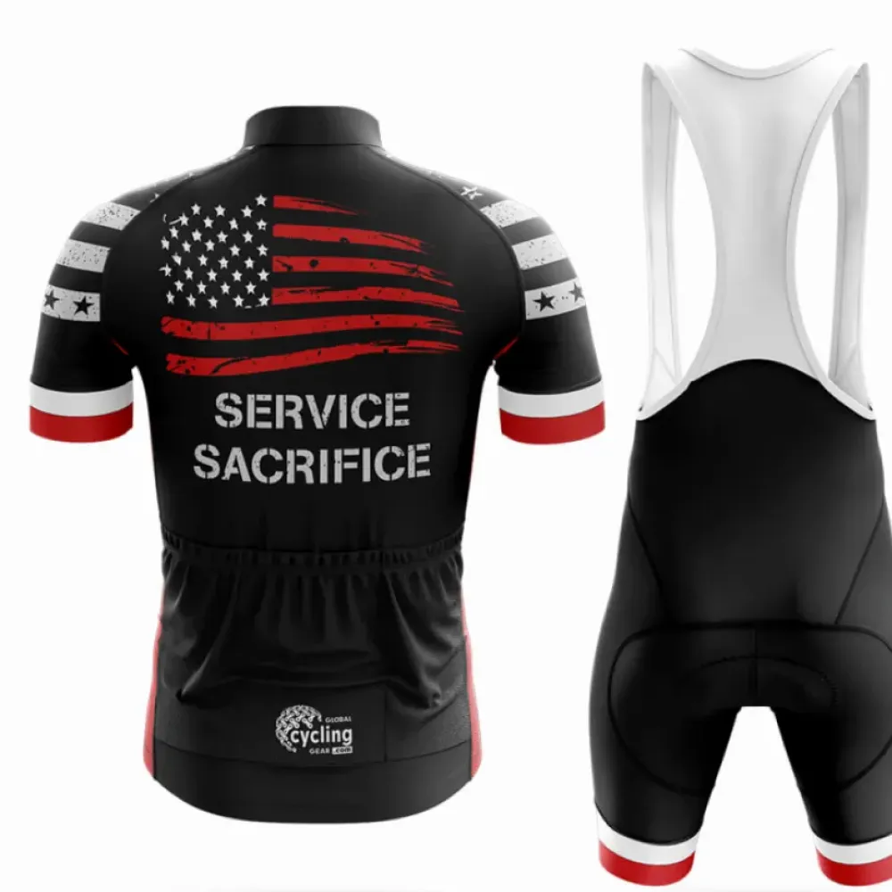 Service Sacrifice American Pride Black/Red/White
