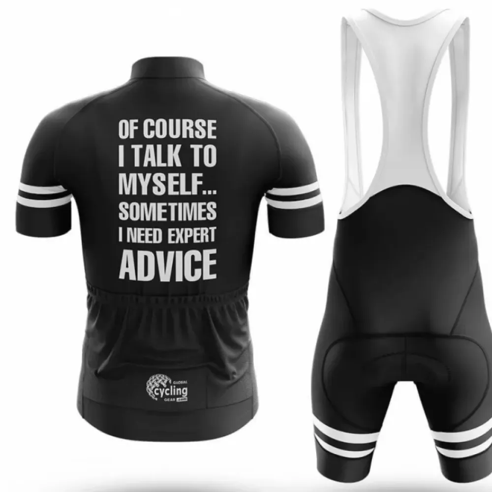 Cycling Jersey Expert Advice Black/White/Grey