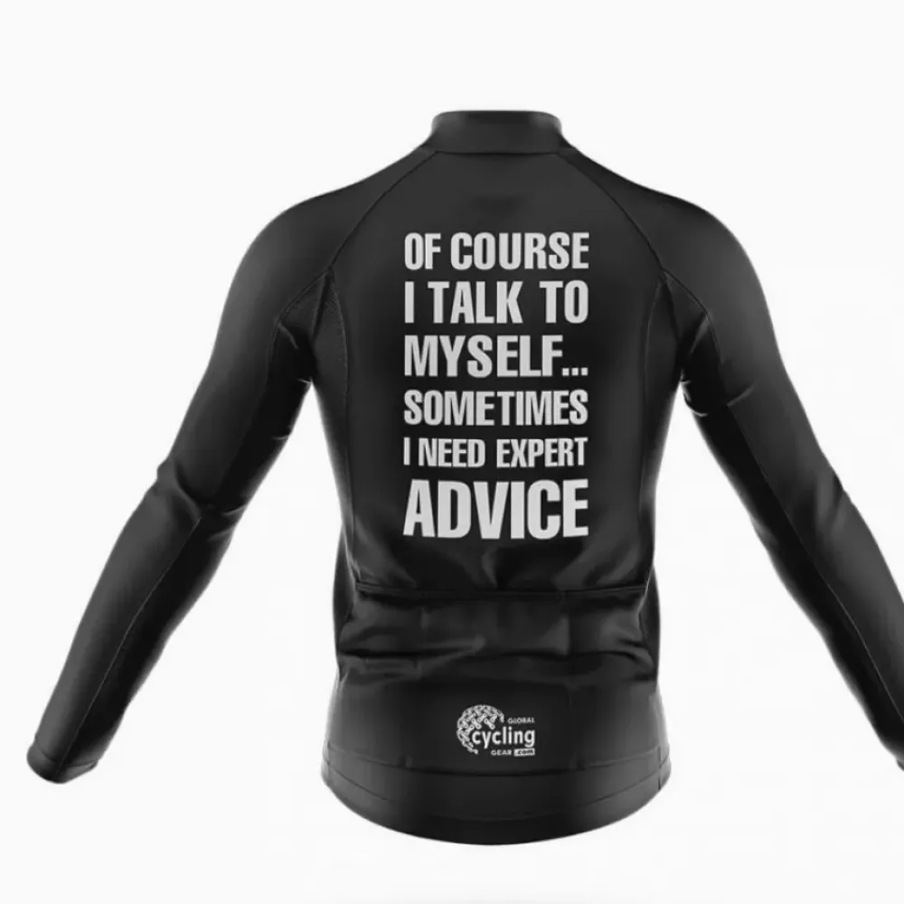 Cycling Jersey Expert Advice Black/White/Grey
