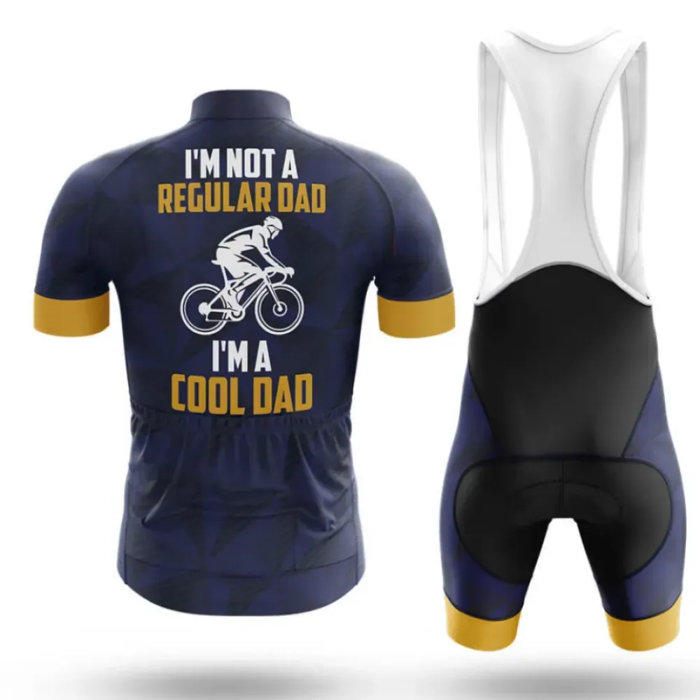 Cycling Dad V4 Cool Dad Navy/Gold/Black
