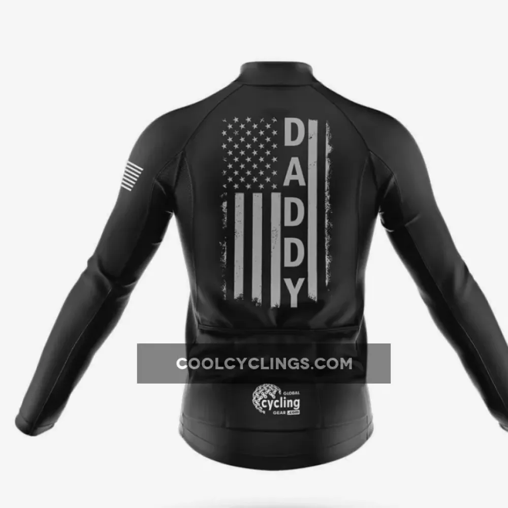 American Dad Cycling Bibs White/Black/Grey