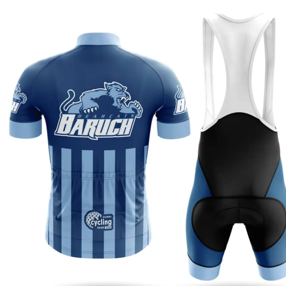 Baruch College USA Cycling Kit Full Set American Flag Navy/Blue/White