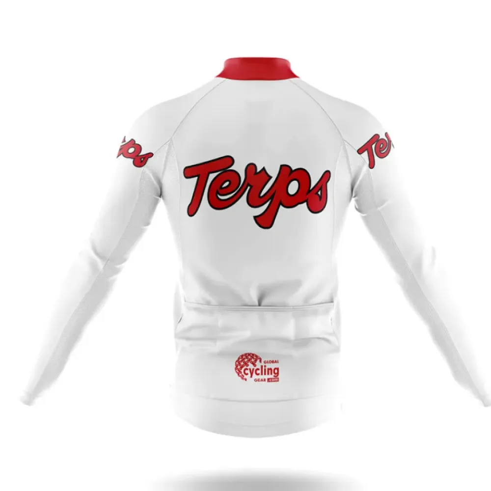 Maryland Terps Cycling Kit Full Set Red/White/Black