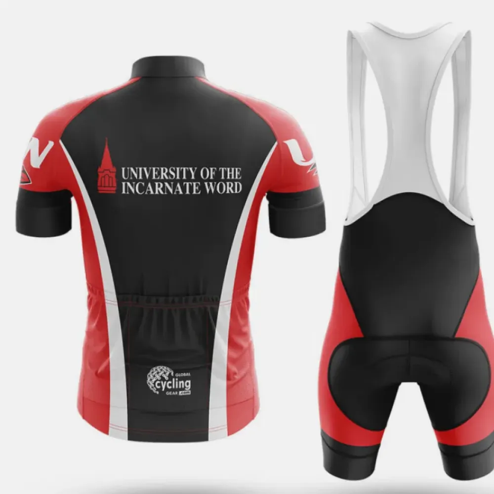 University of the Incarnate Word Cycling Jersey Red/Black/White