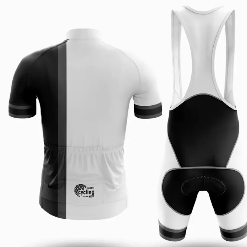 Cycling Bibs October White/Black/Grey