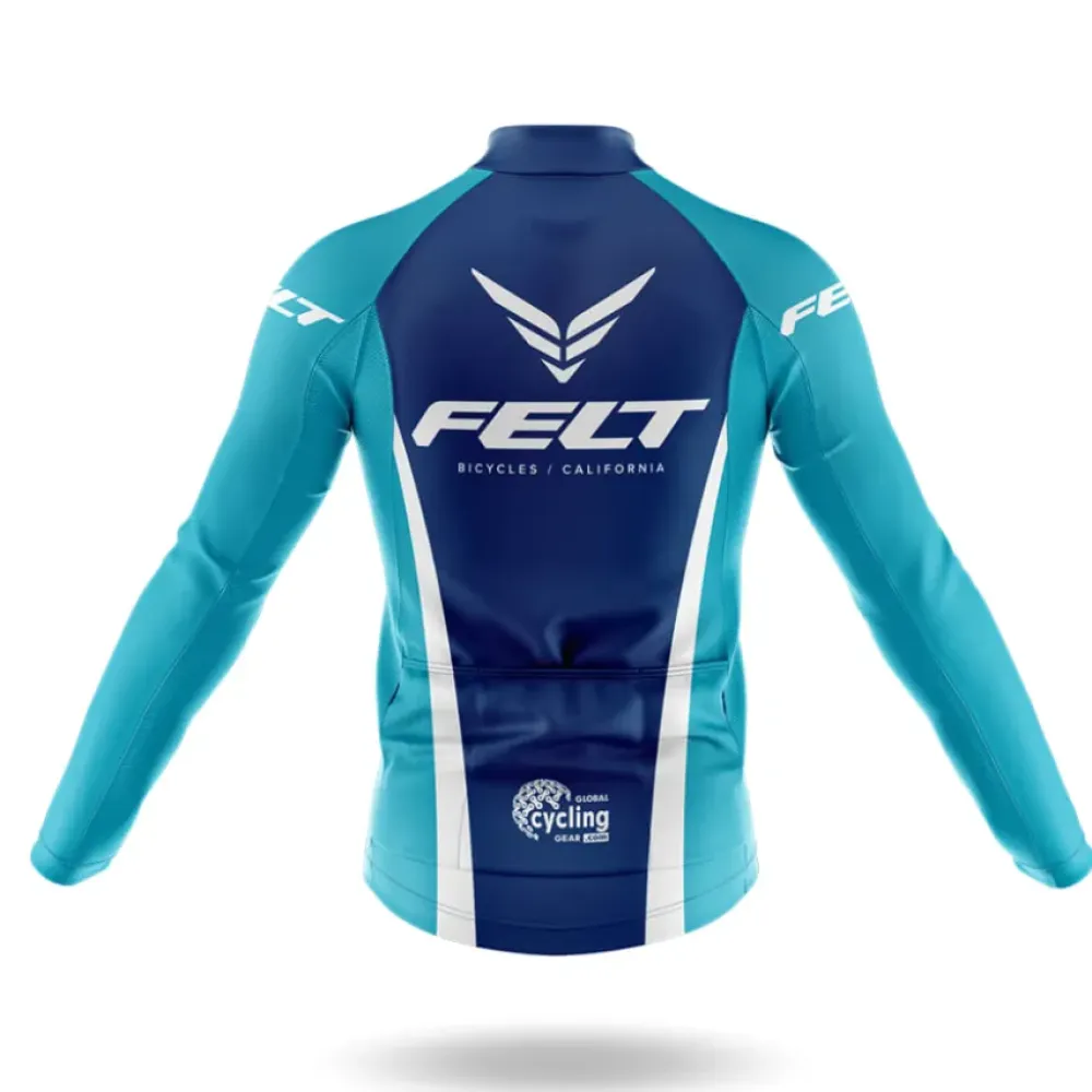 Felt Cycling Kit Full Set Blue/White/Black
