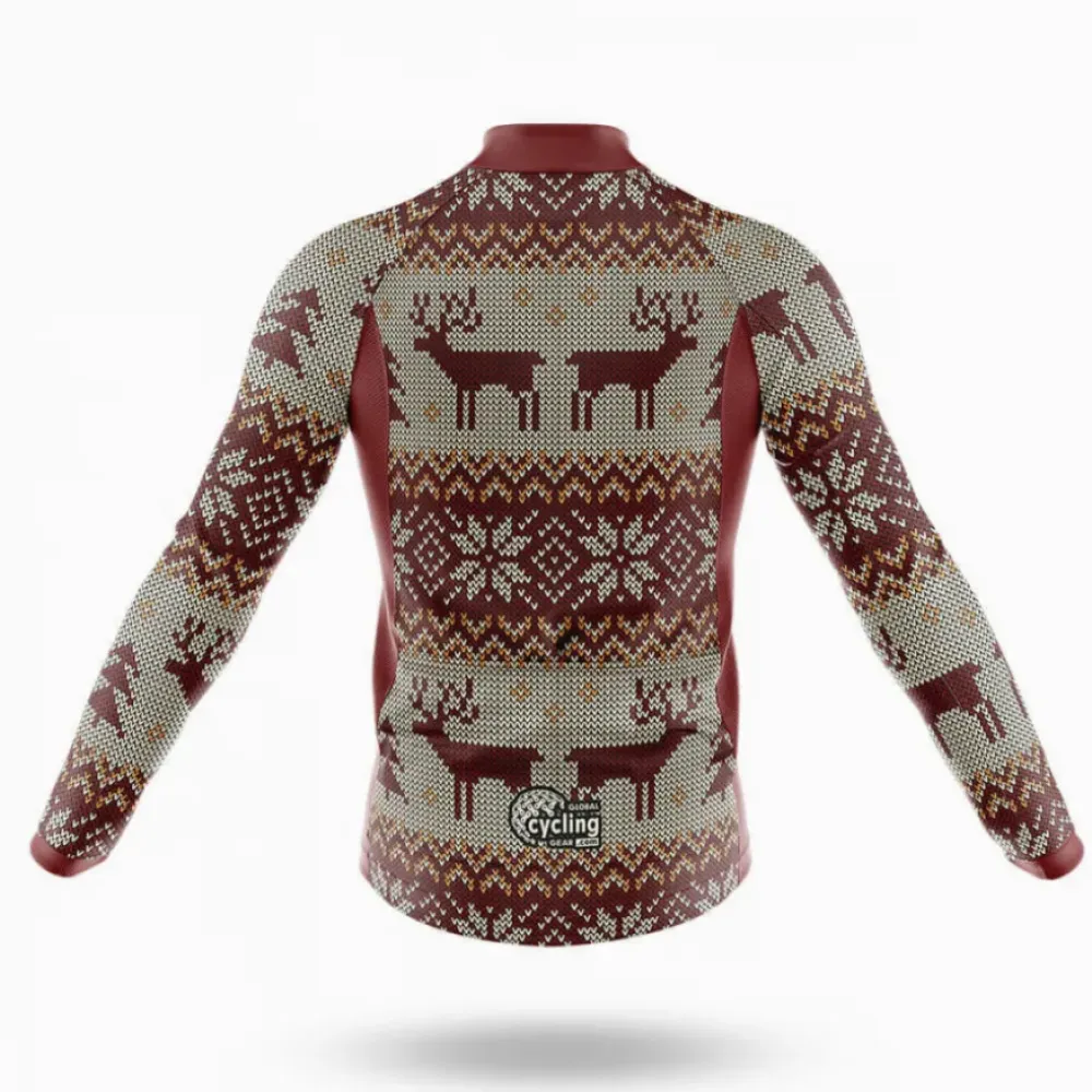 Ripcurl Deers Cycling Kit Christmas Brown/White/Grey