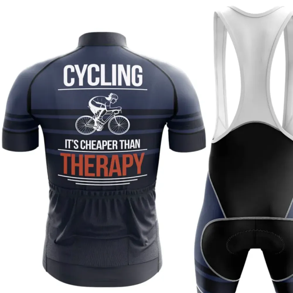Therapy V8 Cycling Kit Full Set Navy/White/Grey