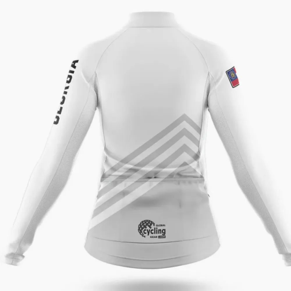 Georgia S4 Women Cycling Kit White/Black/Grey
