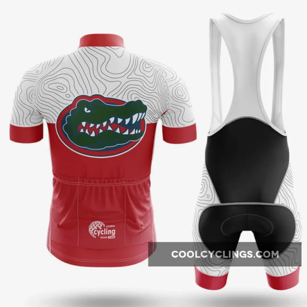Florida Gators Topography Red/White/Green