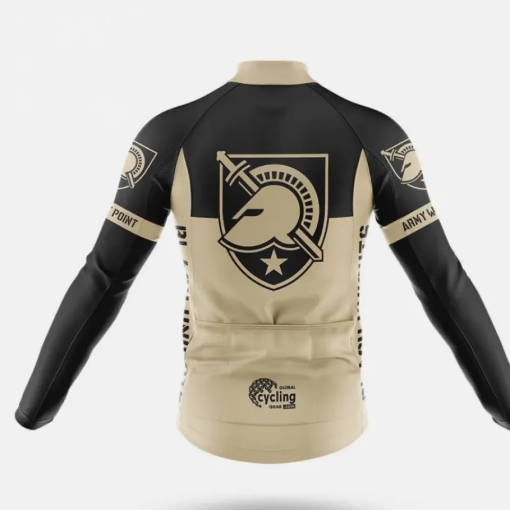 Army West Point Cycling Kit Military Style Black/Gold/Silver