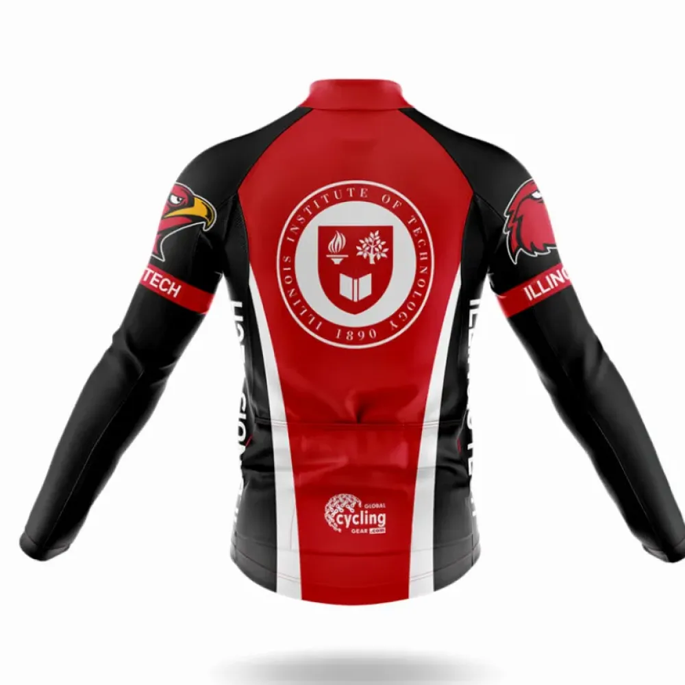 Illinois Institute of Technology Cycling Kit Full Set Eagle Crest Red/Black/White