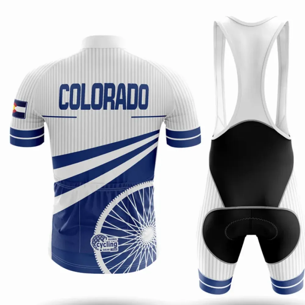 Colorado S28 Long Sleeve Cycling Jersey Navy/White/Grey