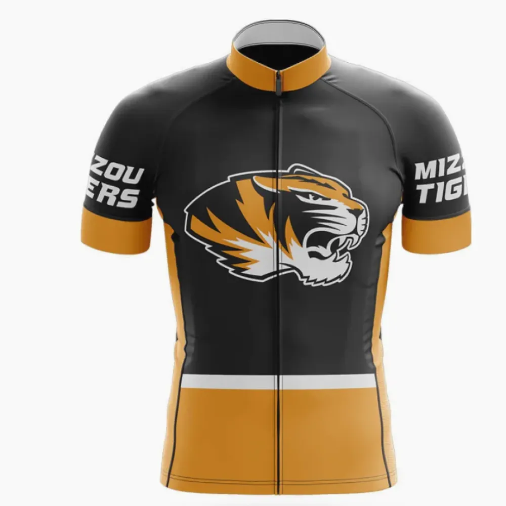 Mizzou Tigers Cycling Kit Full Set Black/Gold/White