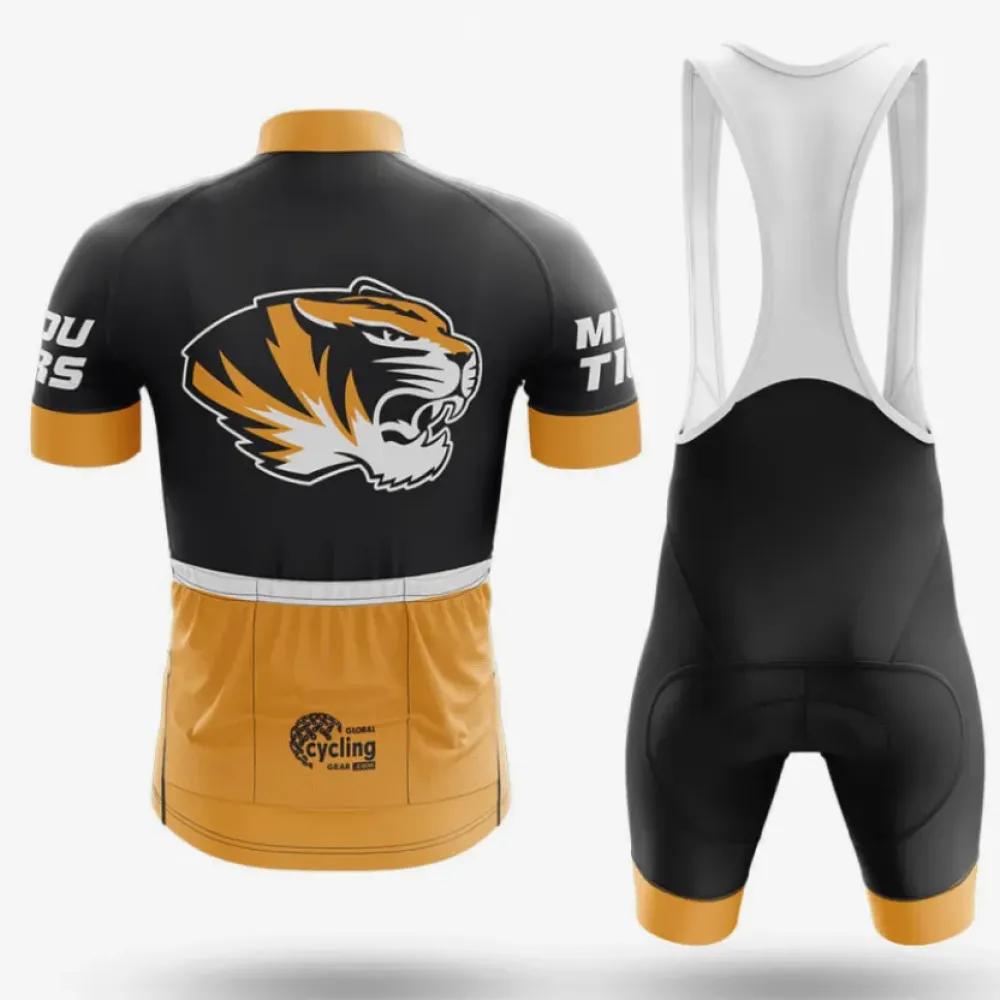 Mizzou Tigers Cycling Kit Full Set Black/Gold/White