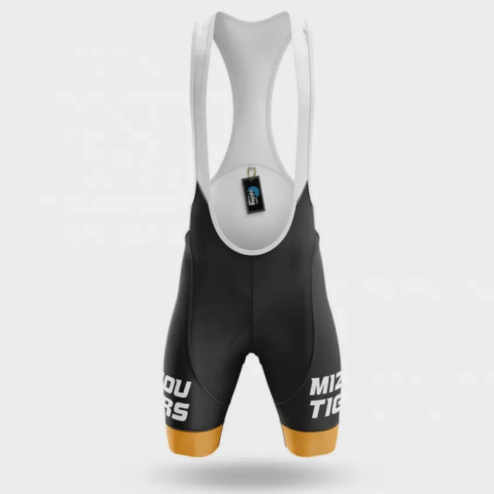 Mizzou Tigers Cycling Kit Full Set Black/Gold/White