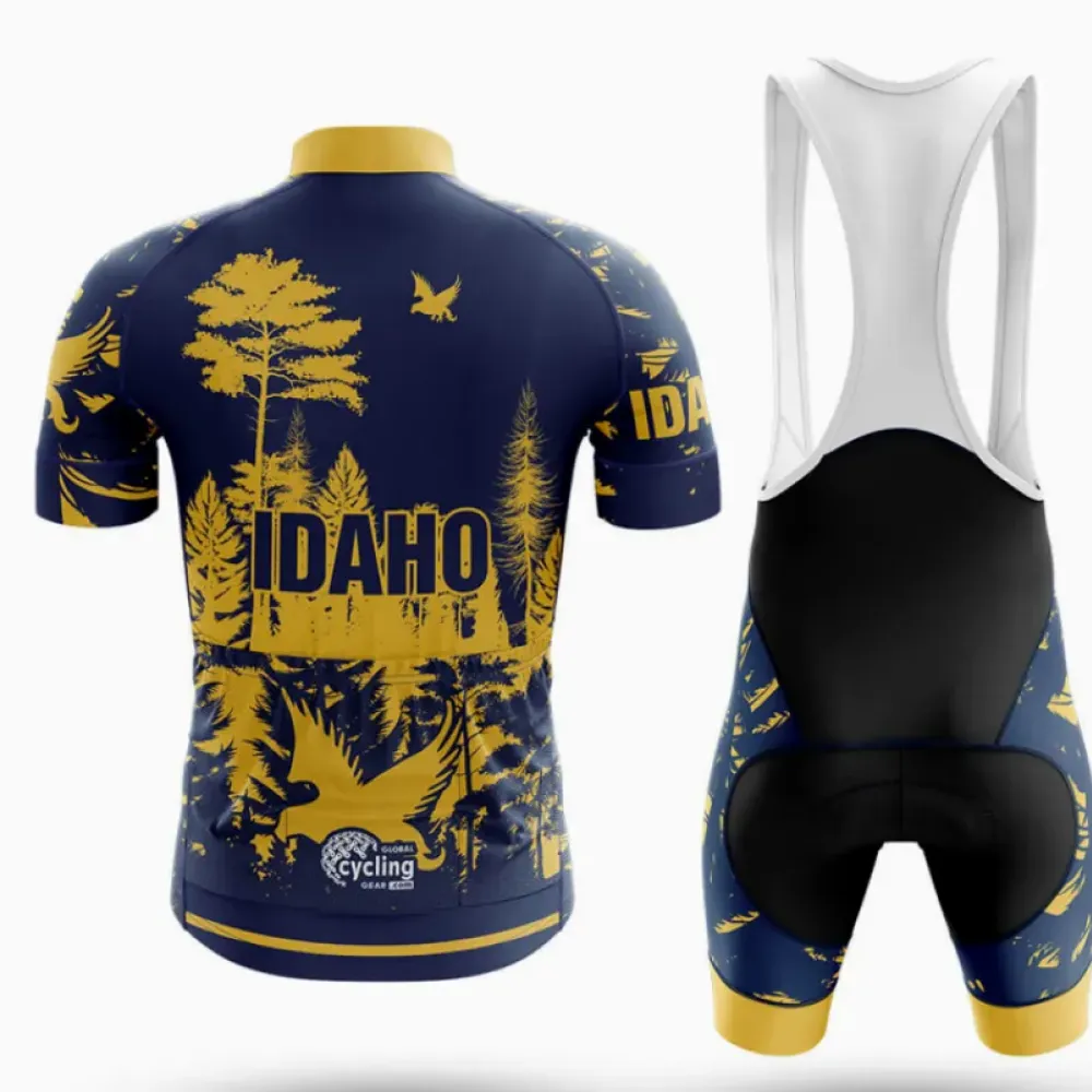 Idaho Symbol Cycling Kit Full Set Yellow/Blue/Gold