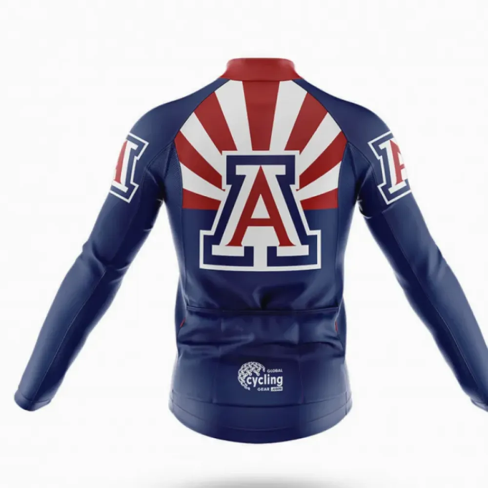 University of Arizona AZ Cycling Bibs Comfortable Navy/Red/White