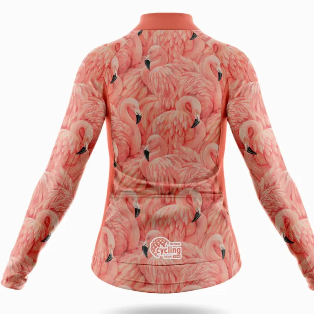 Flamingo Lover Cycling Kit Pink/Orange/Grey