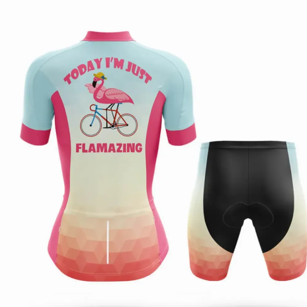 Flamazing Bibs Geometric Red/Black/Light Blue