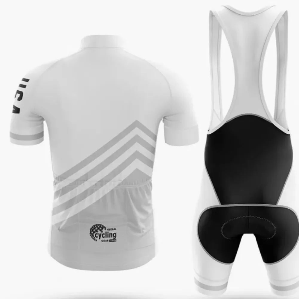 USA S5 White Cycling Kit Full Set