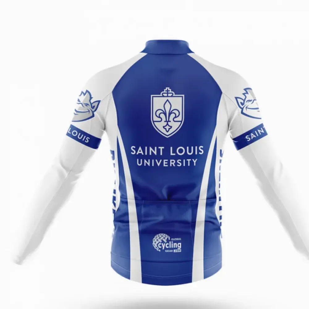Saint Louis University Cycling Jersey Blue/White/Grey